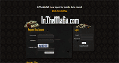 Desktop Screenshot of inthemafia.com
