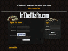 Tablet Screenshot of inthemafia.com